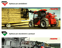 Tablet Screenshot of manitou.cz